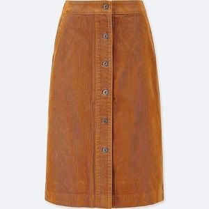 Uniqlo Corduroy Skirt - S